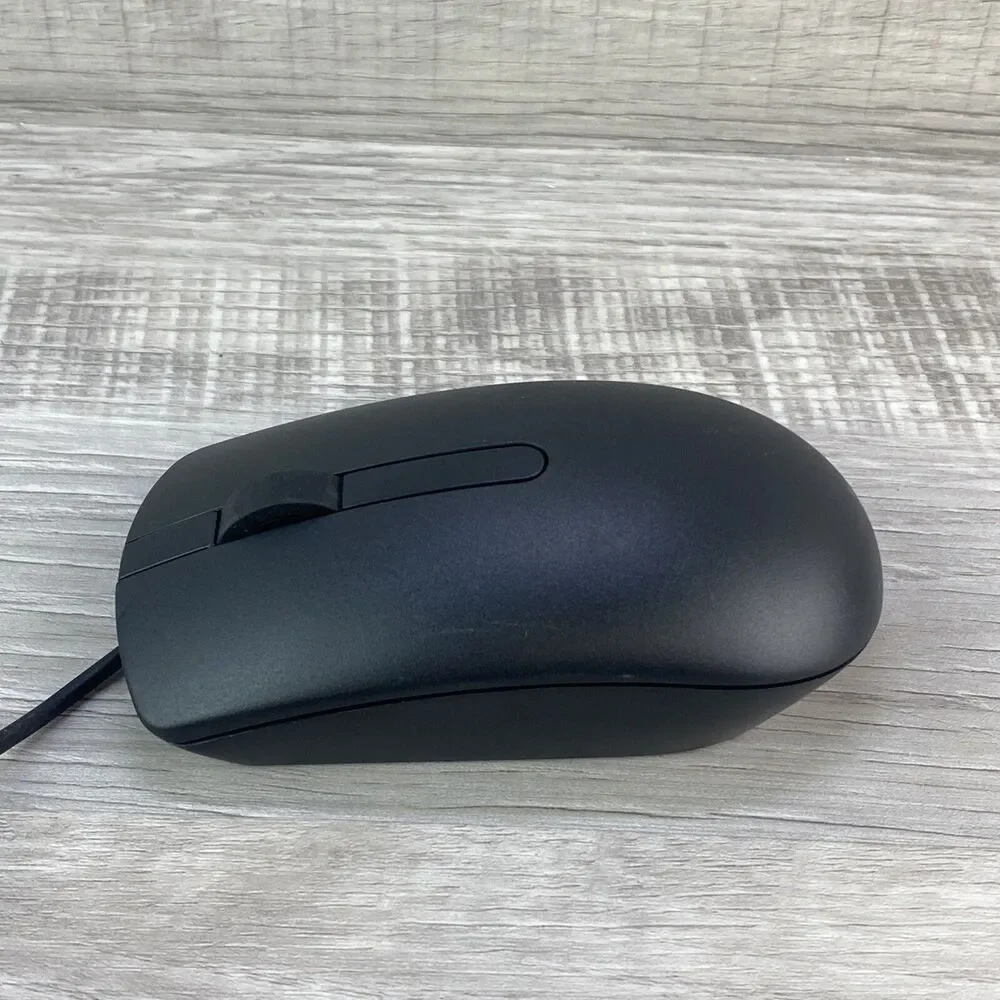 Dell Optical USB Mouse - 1000 DPI and Scroll Wheel - 0PRDV9 MS116T1 - Black